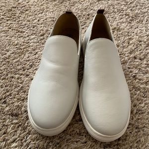 White Slip on H P by hush puppies